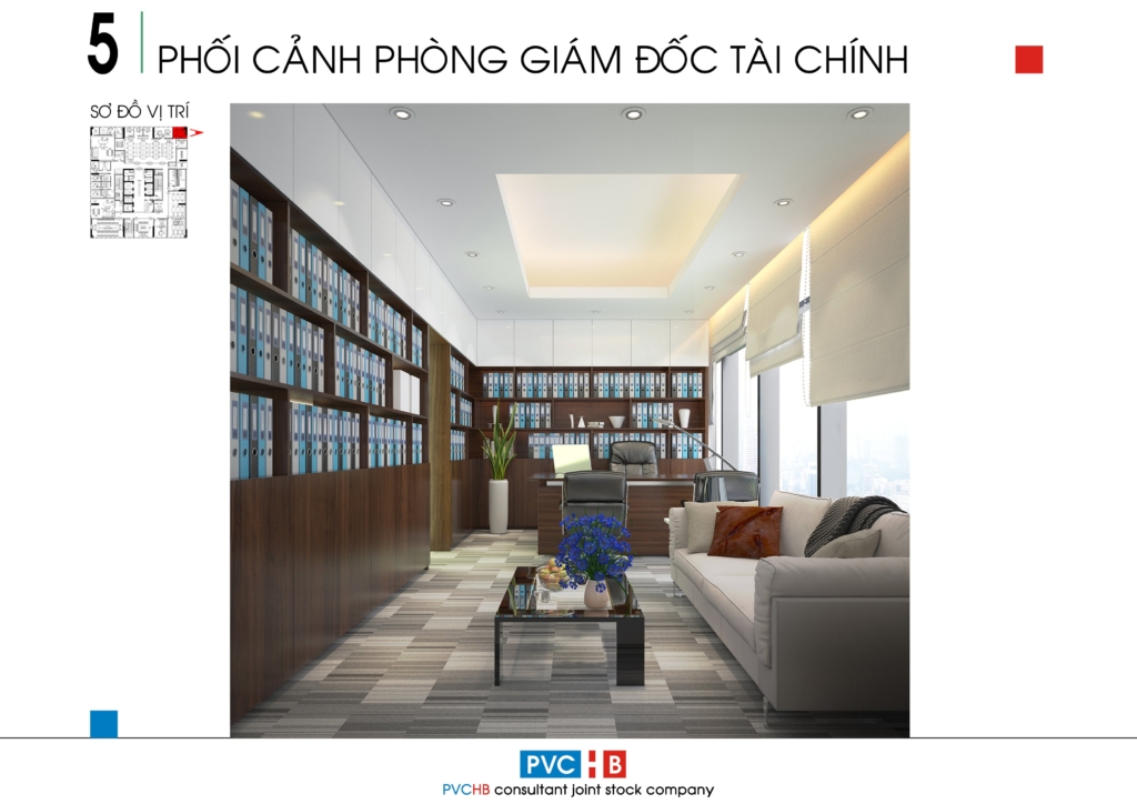 Thiết Kế Thi Công Phòng Giám Đốc Tài Chính