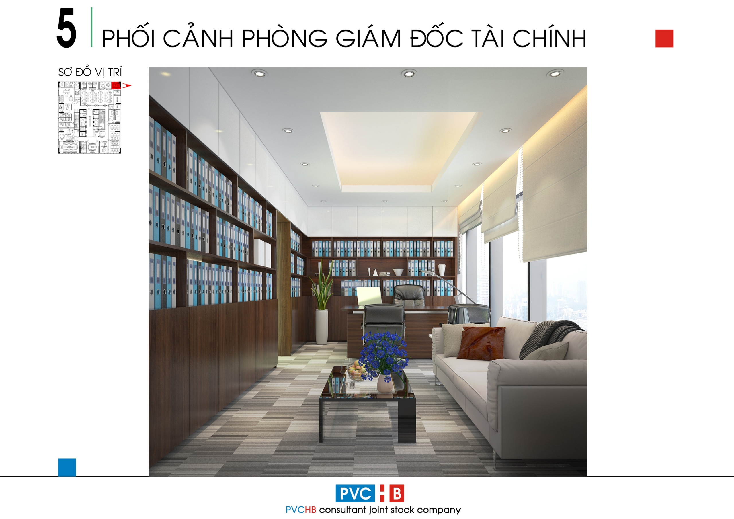 Thiết Kế Thi Công Phòng Giám Đốc Tài Chính