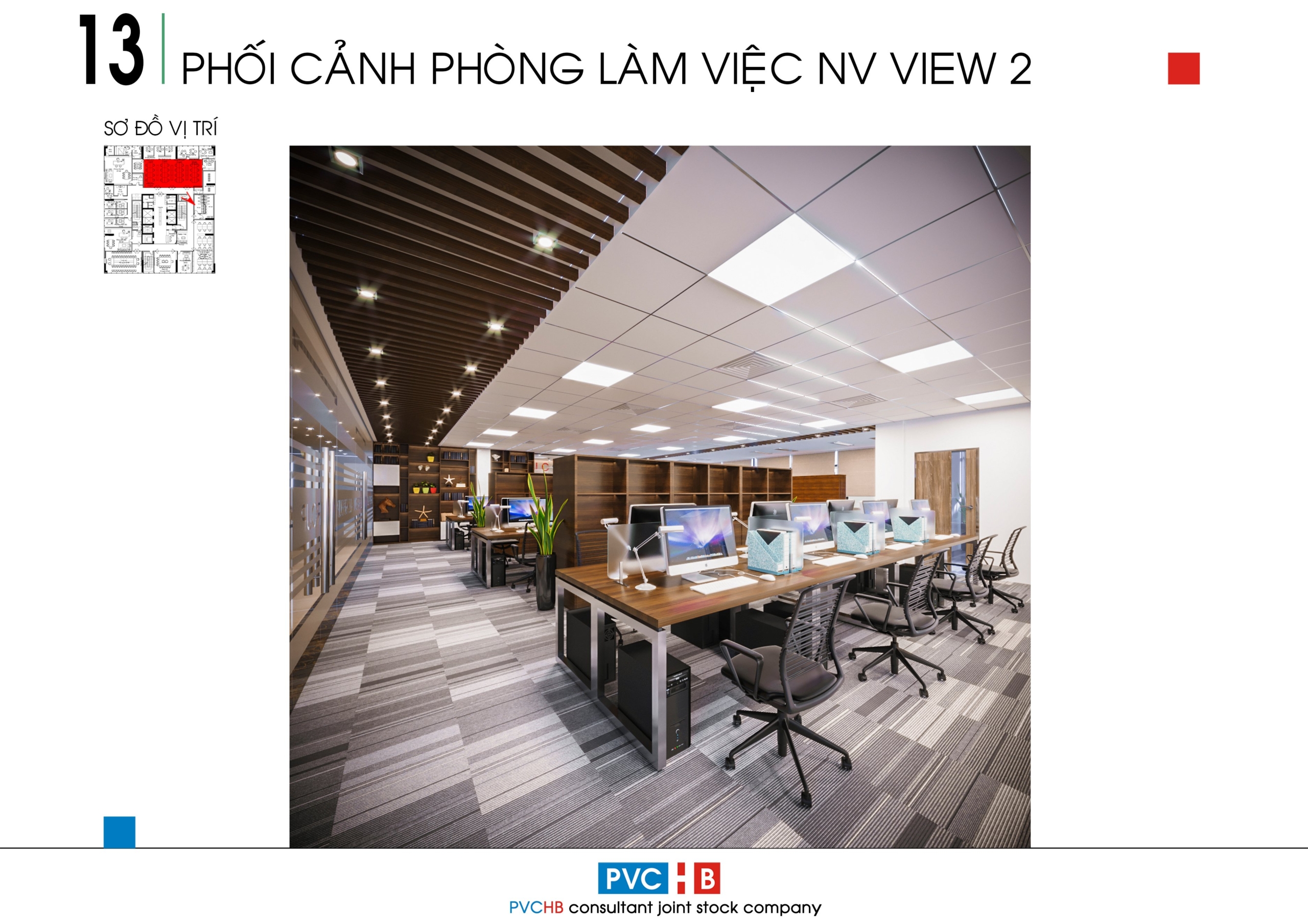 Thiết Kế Thi Công Phòng Làm Việc Nhân Viên