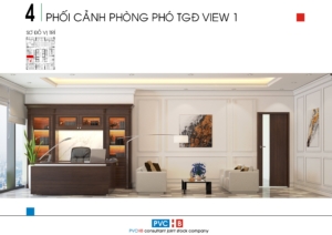 Thiết Kế Thi Công Phòng Phó Tổng Giám Đốc