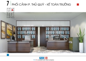 Thiết Kế Thi Công Phòng Tài Chính
