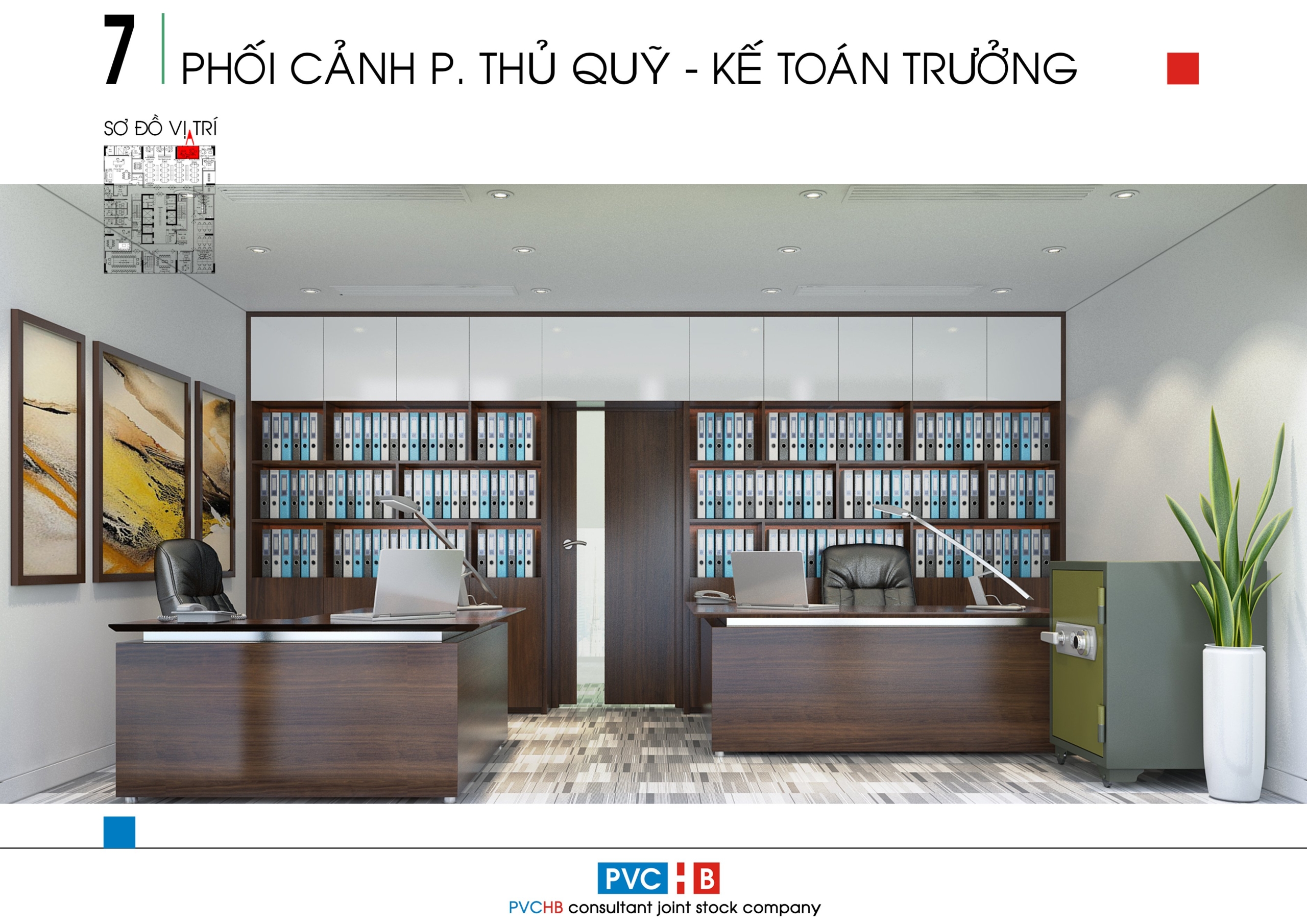 Thiết Kế Thi Công Phòng Tài Chính